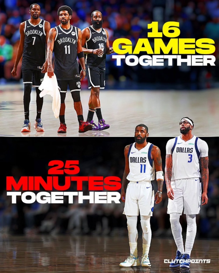 官方网址-伤病惹的祸！篮网三巨头仅合体16场 欧文&amp;浓眉更是仅合打了25分钟